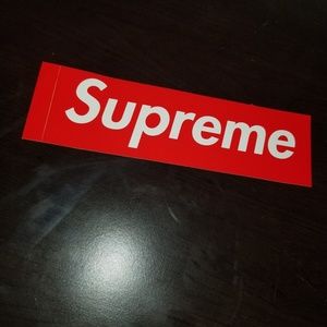 Supreme sticker